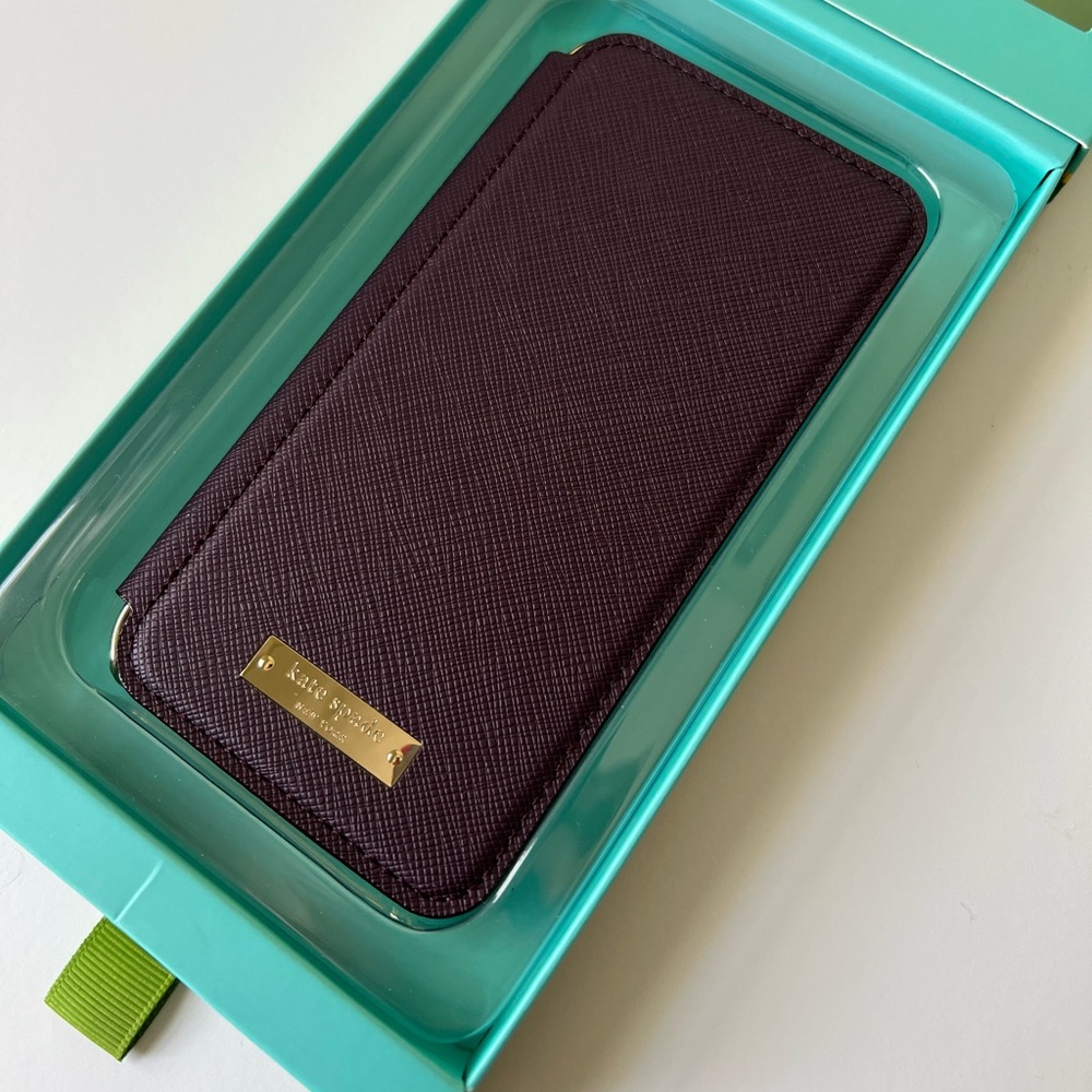 NIB Kate Spade iPhone X Folio Case